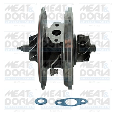 Core assembly, turbocharger